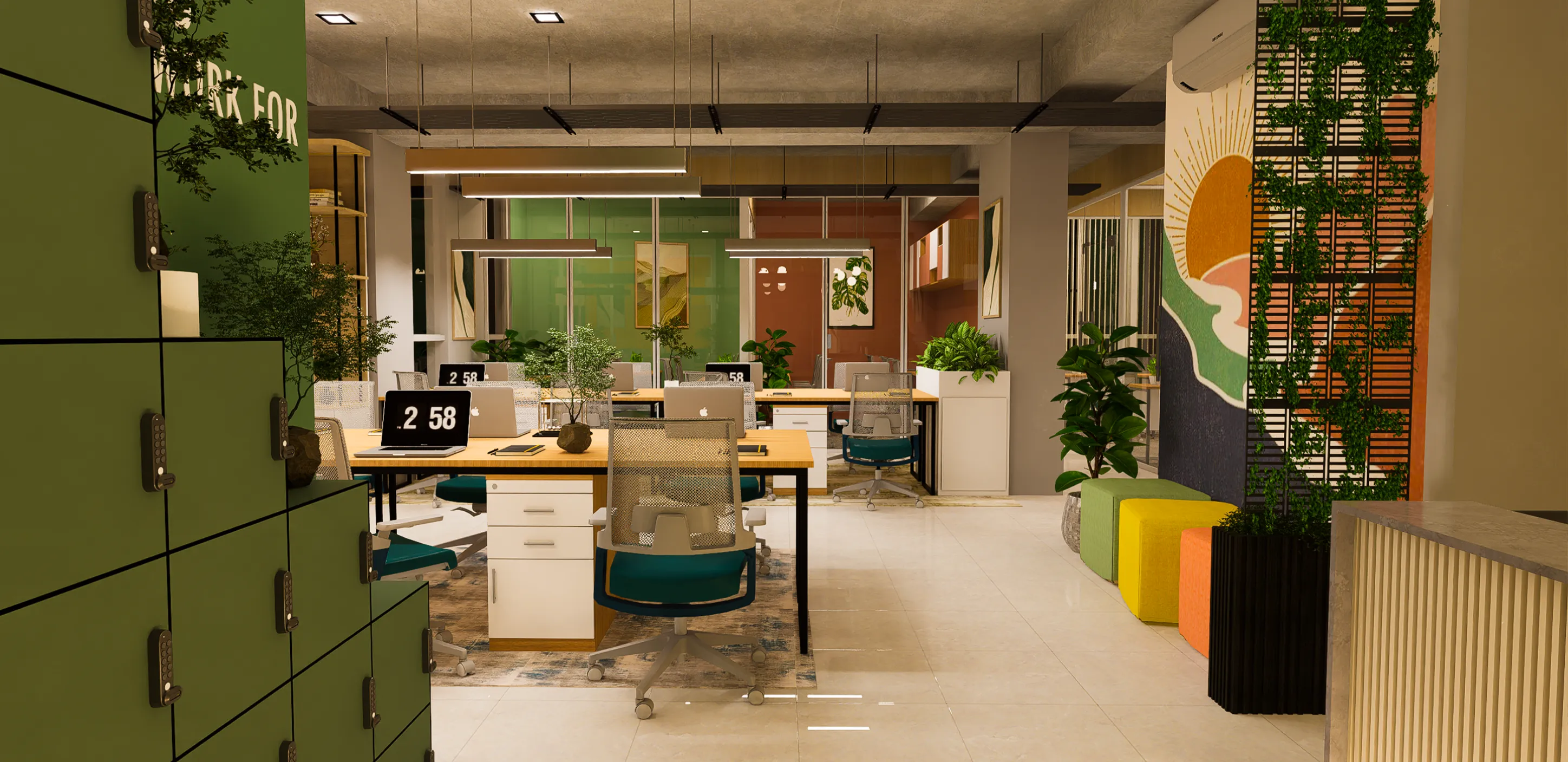 Residential design ideal for Flexible Workspaces