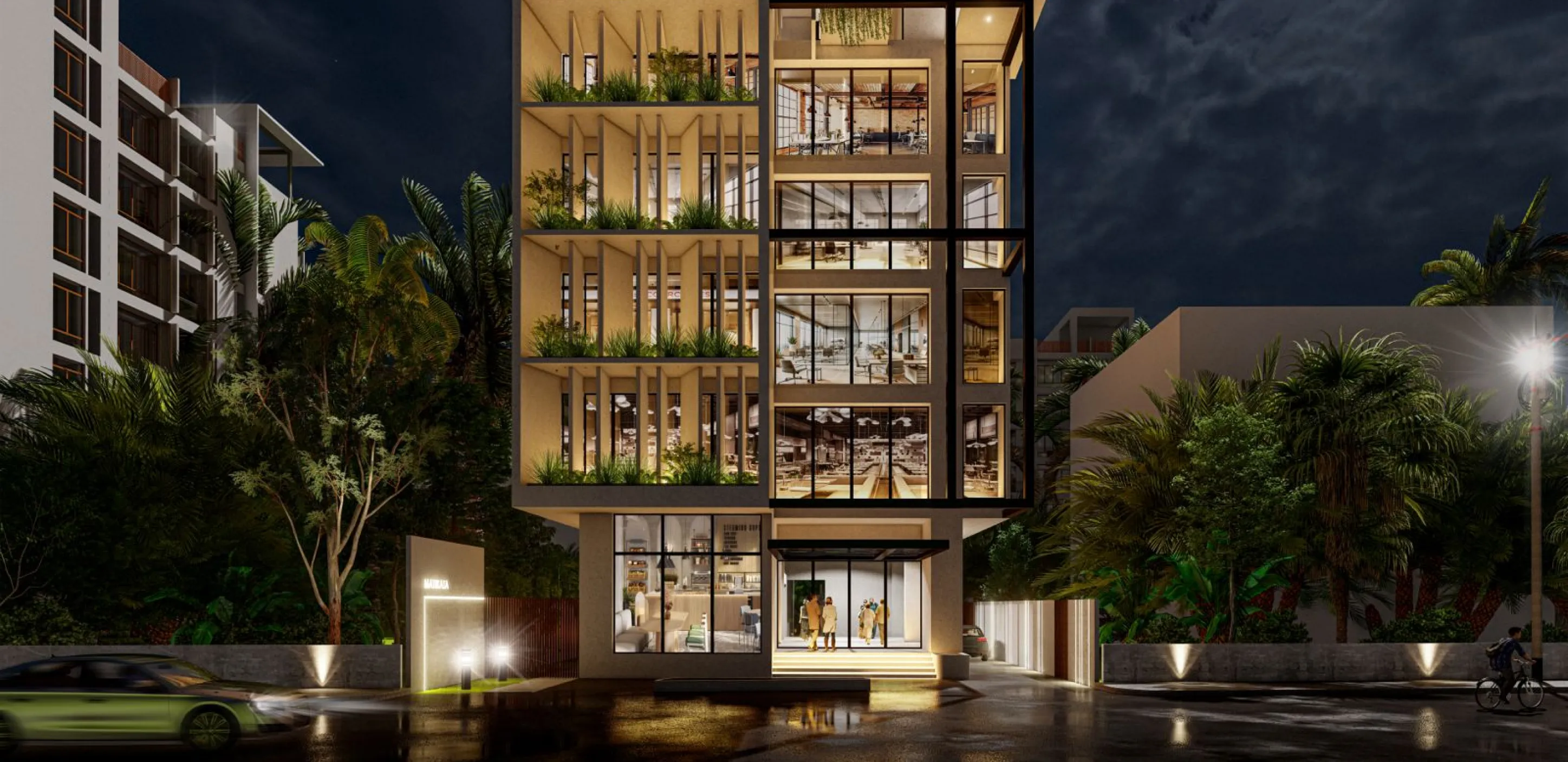Residential design ideal for Green Balconies