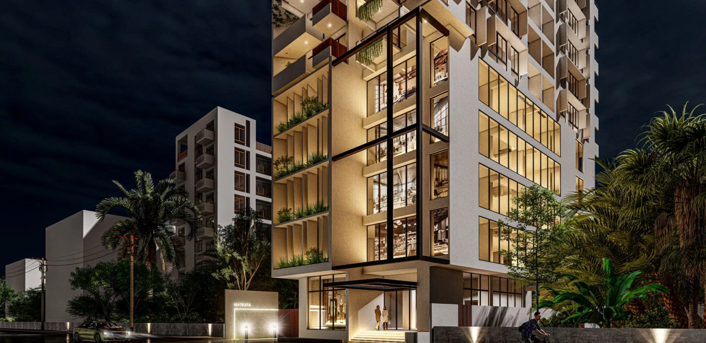 Residential design ideal for Layered Façade